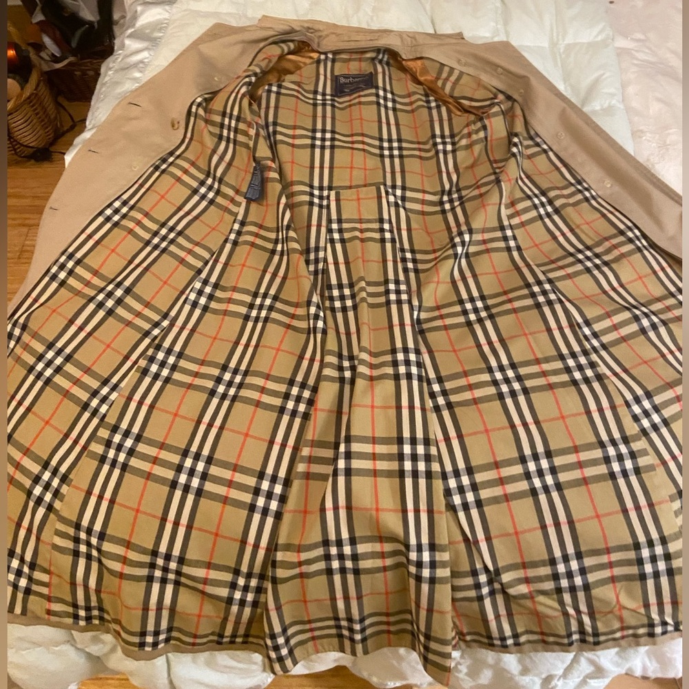 VTG BURBERRYS Trench Coat with Wool Liner - Picture 14 of 16